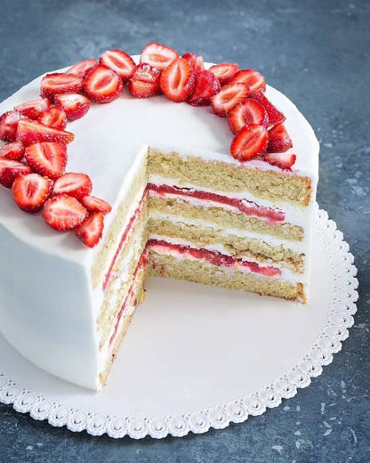 Торт для девушки с бабочками